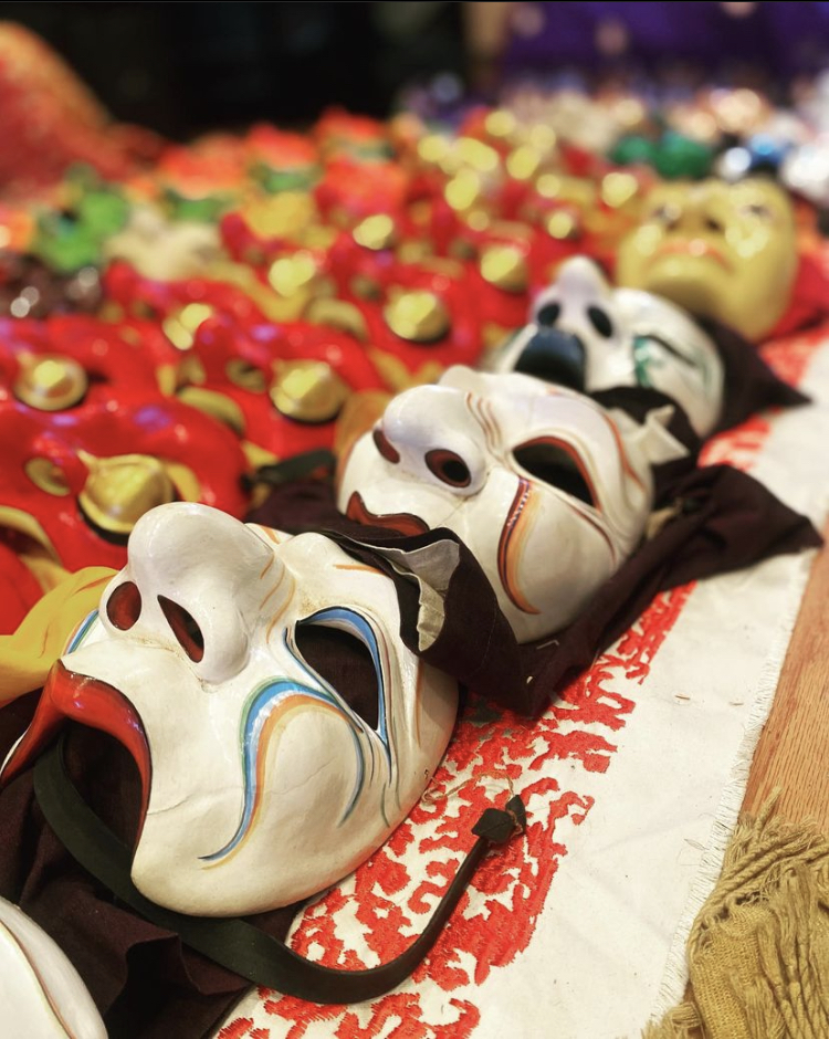 Balinese Masks that will be used in this workshop